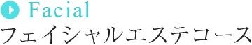 フェイシャルエステコース